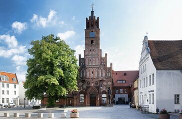 Rathaus am Altstadt Markt in Brandenburg an der Havel © Boettcher
