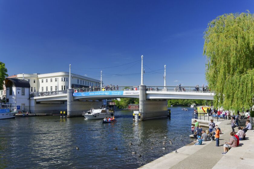 Jahrtausendbrücke in Brandenburg an der Havel © Boettcher