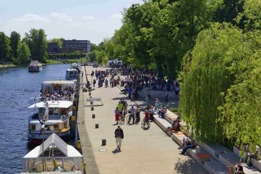 Anleger Salzhofufer in Brandenburg an der Havel © Ulf Boettcher