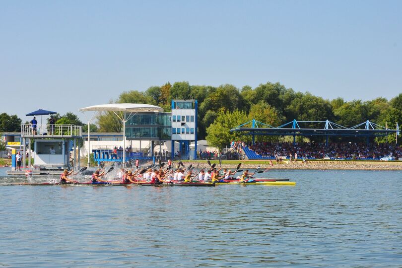 Kanu WM auf dem Beetzsee in Brandenburg an der Havel © Regattastrecke