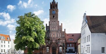Rathaus am Altstadt Markt in Brandenburg an der Havel © Boettcher