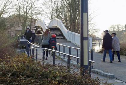 Bauchschmerzenbrücke in Brandenburg an der Havel ©STG