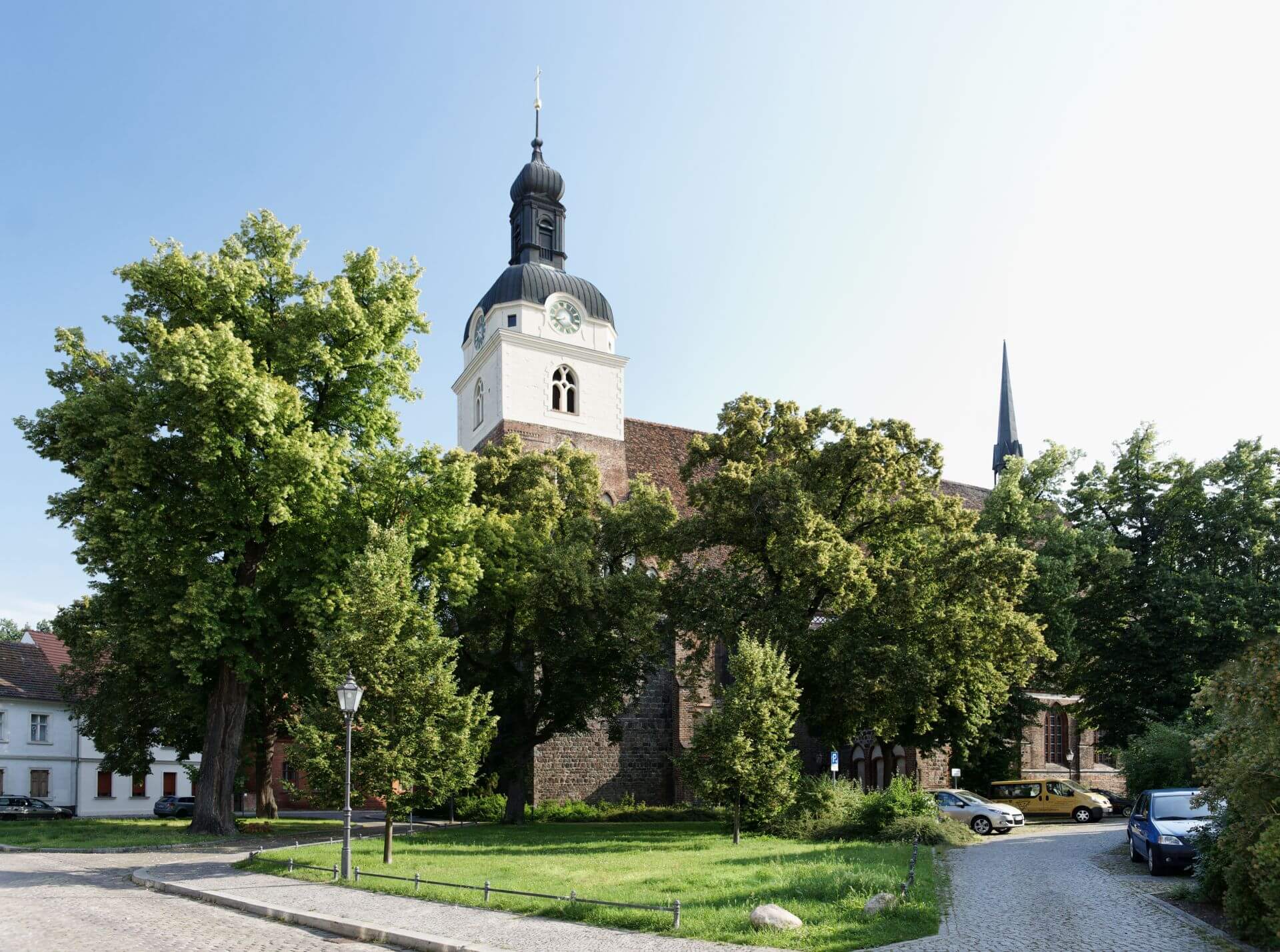 Blick auf die Gotthardtkirche in Brandenburg an der Havel © Boettcher