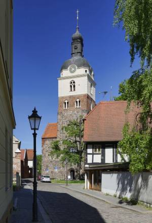 Blick auf die Gotthardtkirche in Brandenburg an der Havel © Boettcher