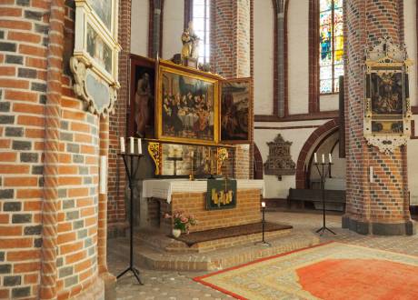 Altar der Gotthardtkirche in Brandenburg an der Havel © STG