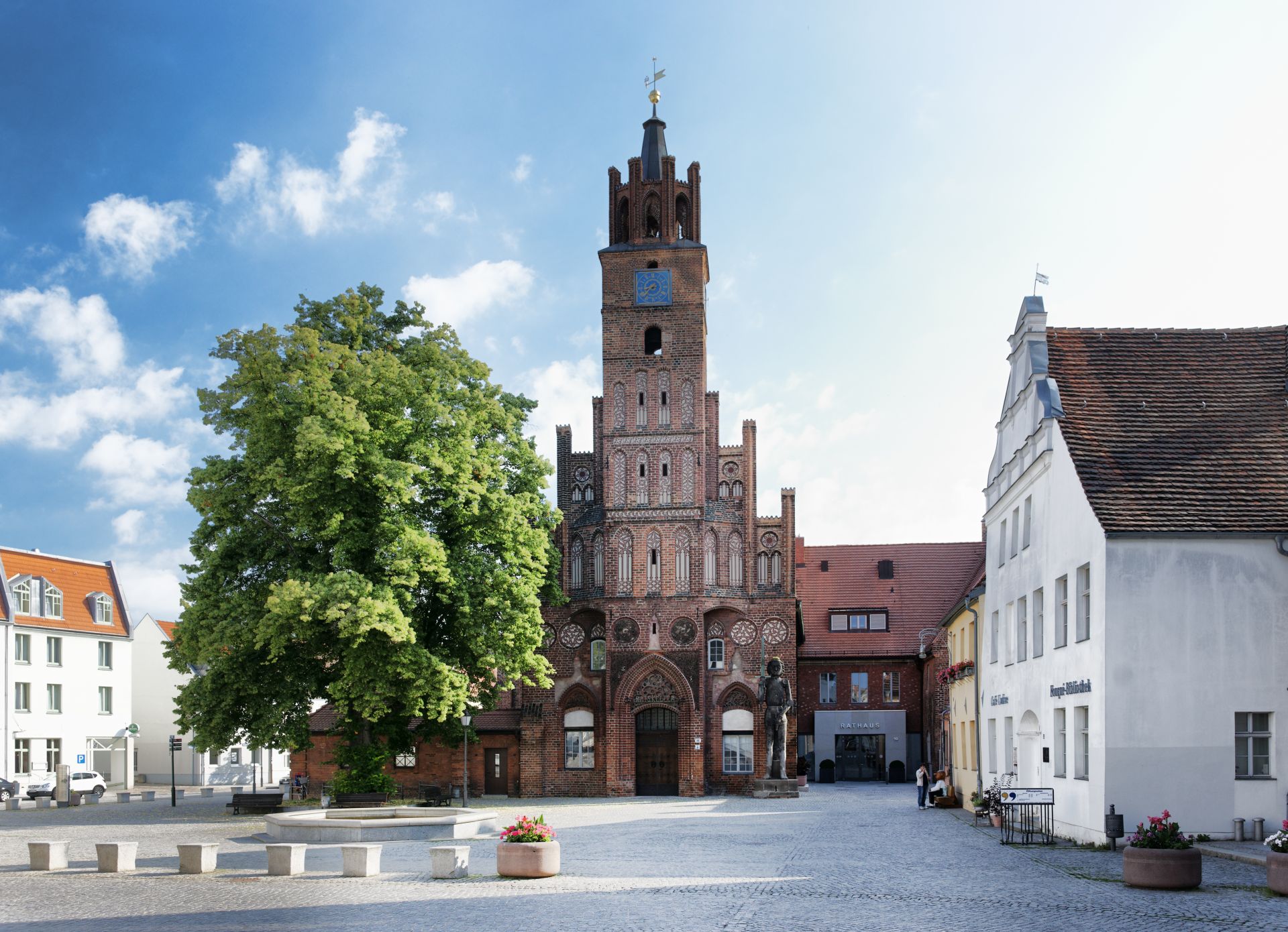 Rathaus am Altstadt Markt in Brandenburg an der Havel © Boettcher